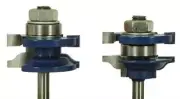 RAIL & STILE 2pc ROUTER BITS WITH 1/4" SHANK