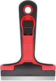 Car Window Squeegee,Car Squeegee with Handle | Decal Sticker Glue Remover, Auto Accessories, Window Film Cleaning Scraper for Windshield Mirror