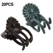 20pcs Orchid Clips Plant Support Stem/Clamps Garden Flower/Vine Plant Support