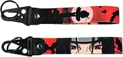Gearcatweel 1Pack Anime Keychian Tags JDM Motorcycle Keychain Anime Jet Tag for Car Motorcycles,Scooters Key Accessories