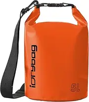 IDRYBAG Small Dry Bag Waterproof Floating, TPU Waterproof Bag Roll Top, 2L,5L,10L Dry Bag Kayak Storage