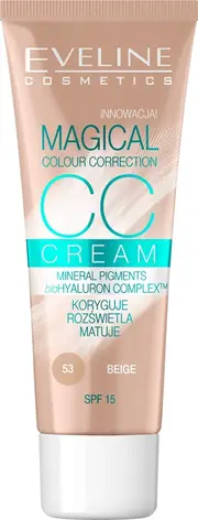 Eveline Magical Color Correction CC Cream SPF15 53 Beige 30 ml