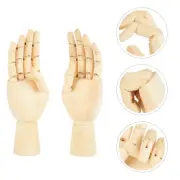 2pcs Right Hand Model Mannequin Movable Joint Hand Model