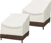 [Amazon Basics] Lounge Deep-Seat Outdoor Patio Furniture Cover, Set of 2