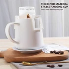 100Pcs Coffee Filter Bags Non-Woven Hanging Ear Drip Coffee Bag Portable AlbTr