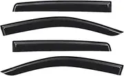 Wind Deflector Window Visor Rain Shield Guard Compatible for Isuzu Dmax 2016 2017 2018 2019 Weather Shiled Sun Rain Guard Double Cabin Car