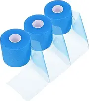 3 Rolls Portable Sports Wraps Skin Friendly Athletic Tape for Shock Absorption Breathable Protection for Joints and Injuries Cuttable and Convenient for Daily Use for Athletes