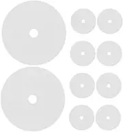 KOCKSHION Silicone Drying Sheets 10 Pack Food Dehydrator Sheets Dehydrator Silicone Pad Food Dryer Liner Fruit Dryer Mats Non Stick