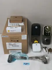 Yale Wi-Fi/BLE Assure Touchscreen Lever Lock, Satin Nickel: YRL226-CBA-619