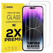 2x iPhone 16e 11 15 14 13 12 Pro Xs Max Mini XR 7 8 Plus Screen Protector Glass