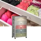 Multi-layer Thickened Storage Cabinet 35 Wide Macarons【5 Layers】