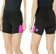 New Canari M Dream Shorts Cycling Bike Cycle Athletic Womens Panther Pink Black