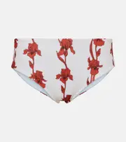 [La DoubleJ] La DoubleJ Boy floral bikini bottoms UK 16 red