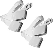 Toyvian 2pcs Adjustable Tv Safety Straps for Furniture Tip Protection Easy to Install Earthquake Straps for Proofing and Securing Flat Screens