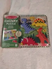 Melissa & Doug Chunky Puzzle Dinosaur 7 Pieces