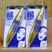 2 Maybelline Colossal Big Shot Mascara #229 Boomin In Blue