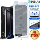 For iPhone 16 15 Pro Max 16e 14 13 12 Plus Privacy Full Glass Screen Protector