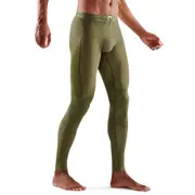 Skins Men's Series-5 Gym/Running Long Tight Khaki