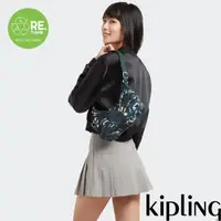 在飛比找momo購物網優惠-【KIPLING官方旗艦館】暗夜月光森林印花中型斜背包-AY