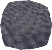 Levemolo 1 Pc Seat Cushion Cover Stretchy Chair Cover Protector for Home Office Grey Polyester Material