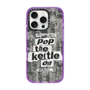 iPhone 16 Pro Impact Case MagSafe Compatible Pop The Kettle On Smile!