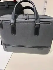 NEW Tumi Harrison AVONDALE Polyester Top Zip Brief Briefcase - GRAPHITE GREY
