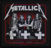 Metallica Master Of Puppets Band Patch Official Metal Band Merch