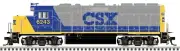 ATLAS HO GP40-2 PHASE 2 GOLD DCC SOUND CSX [YN2] #6243 PN 10004243