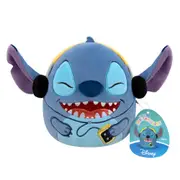 Squishmallows Disney Stitch with Headphones 6.5 inch Plush
