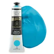 Holcroft Professional Acrylic Flow Paint Turquoise Light S4 ASTM1 75ml