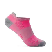 Wrightsock Eco Run Tab Grey/Pink Unisex Running/Sport Socks