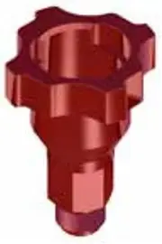 ANi AD/12 Spray Gun Adaptor 1/4" Male Thread BSP (BU9901011A) *Suitable for ANi COMPACT, R160 and GF3, For 3M PPS Series 1 & Sagola DPC Cups*