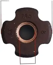 Brush Cutter Shaft Oil Bearing Bushing - Outer Dia 22.5mm/23.5mm/24.5mm/25.5mm, Inner Dia:8mm for Brush Cutter 26mm / 28mm Tube(for Pipe 28X2.0mm)