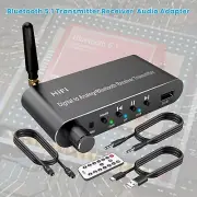 Digital to Analog Audio Converter with Bluetooth 5.1 Receiver,Digital Optical...