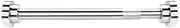 Adjustable Tension Rod Extendable Rack Shower Wind Curtain Closet Pole 55-85cm