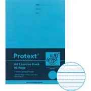Protext A4 70gsm 14mm Dotted Thirds Exercise Book 96 Pg Blue