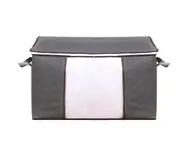 4X Large Clothes Quilt Blanket Storage Bag Fabric Home Organizer Zipper Box