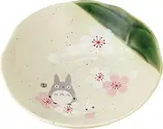 Studio Ghibli - My Neighbor Totoro - Sakura/Cherry Blossom, Skater Traditional Japanese Porcelain Dish Series - Salad Plate/Bowl