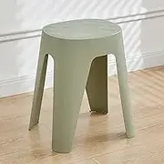 Generic Plastic Stackable Stools, Colorful Stools, Portable Round Stools for Classroom, School, Home, Office
