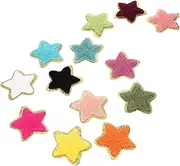 13pcs Star Embroidery Patches for Clothing Decorative Hat Coat Patches Iron-on Appliques