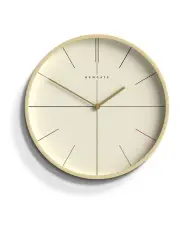 [Newgate] Hockey Dial Mr Clarke Clock Wood in Cream