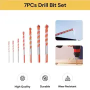 7PCs Drill Bit Set
