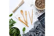 Bamboo Cutlery Set + Chopsticks - Ever Eco