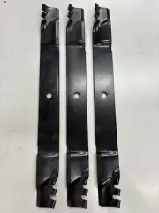 482694 Genuine OEM SCAG Set of 3 Gator Mulching Blades 24.5" for 72" Deck