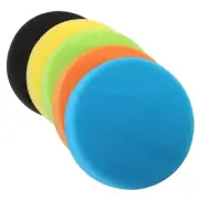 Polisher Polishing Pad Attachment Tools 5pcs Flat Sponge Circular Buffing Auto