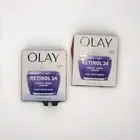 2x Olay Retinol 24 Smooth Renew Hydrate, Night Moisturizer. 1.7 Oz