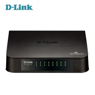 D-LINK 友訊 DES-1016A 16Port HUB 桌上型節能乙太網路交換器