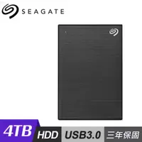 在飛比找PChome24h購物優惠-【Seagate 希捷】One Touch 4TB 行動硬碟