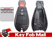NEW Keyless Entry Key Fob Remote 3 BUTTON CASE ONLY For a 2008 Dodge Durango