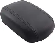 LUMIXE Car Center Console Armrest Leather Synthetic Cover, for Chevrolet, for Cruze, 2009-2014 96931638 Lid, for VOLVO, S80 1999-2006 Armrest Lids(Black)